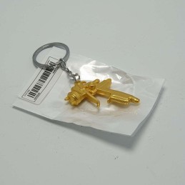 Portachiave in metallo colorato oro airless spruzzatore aerografo carrozziere sportivo e performante