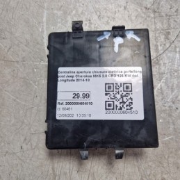 Centralina apertura...